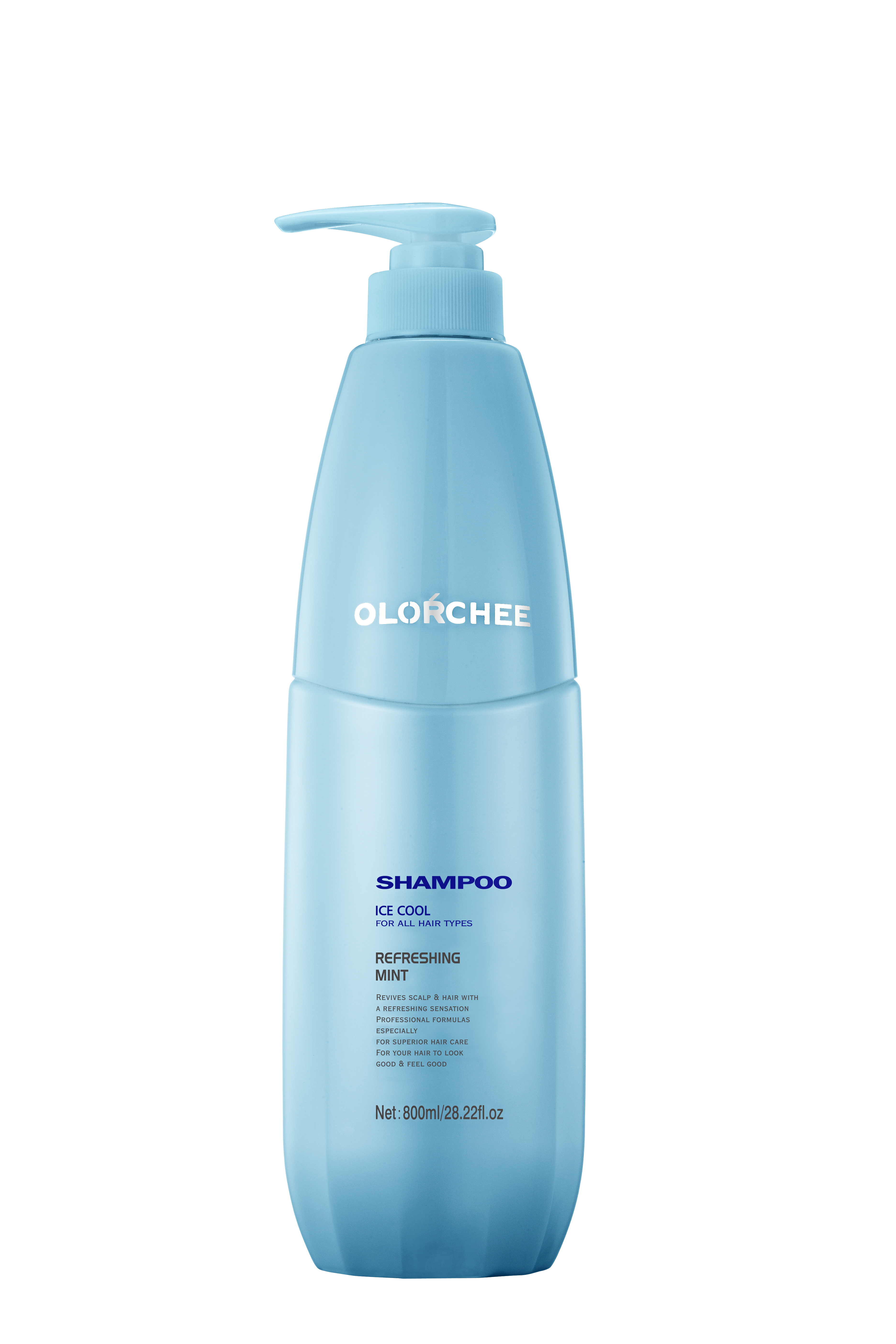 OLOŔCHEE Refreshing Ice Cool Shampoo with Menthol Extract 