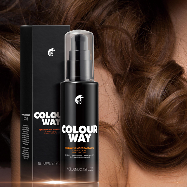 COLOURWAY Lightweight Renewing Macadamia Oil for Frizzy Hair