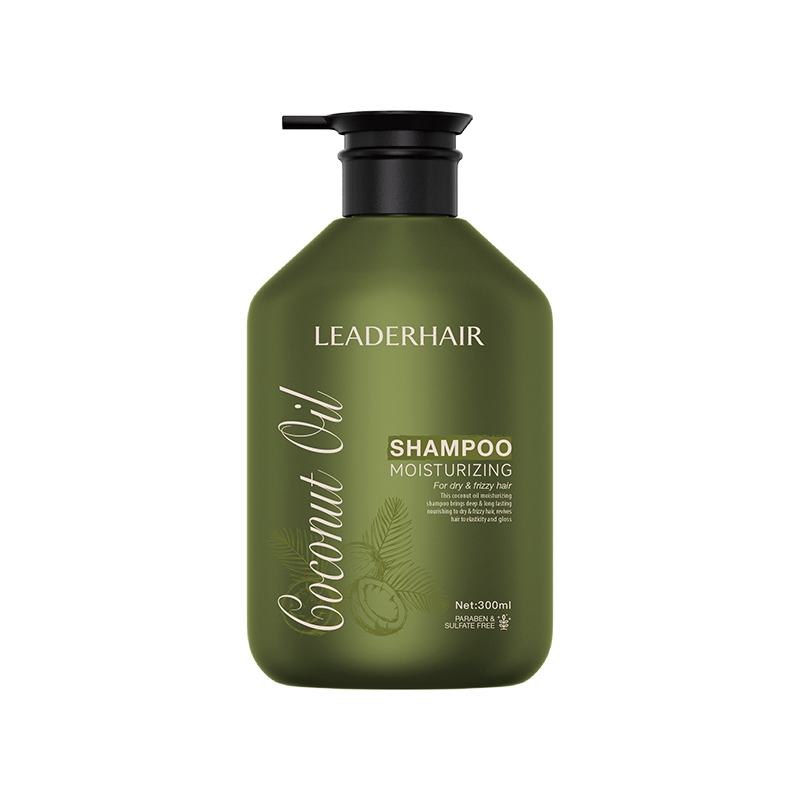 LEADERHAIR No Sulfates No Paraben Coconut Oil Moisturizing Shampoo