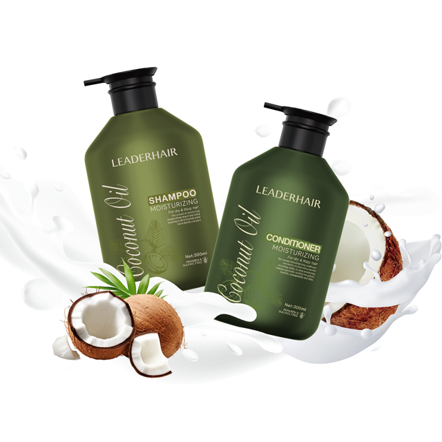 LEADERHAIR Daily Care No Sulfates & Paraben Coconut Oil Moisturizing Conditioner