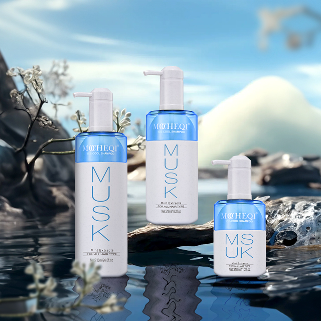 MOCHEQI Sulfate Free Mild Organic Nourishing Moisturizing Anti-Dandruff Hair Shampoo For Salon Use Wholesale