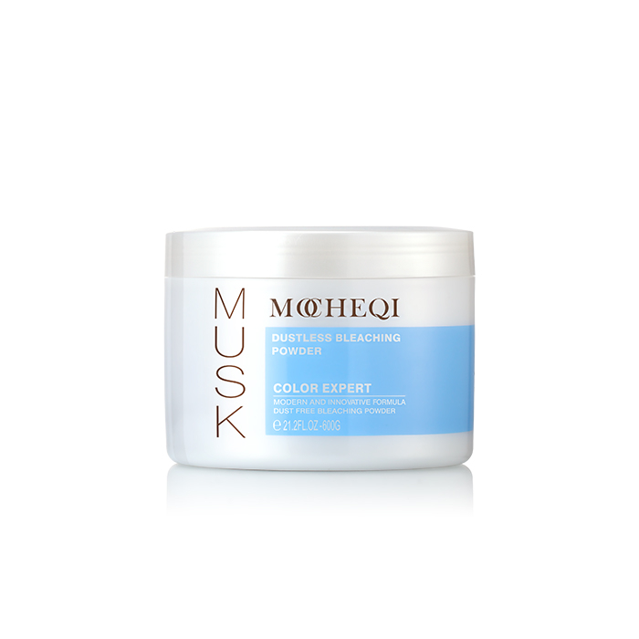 MOCHEQI Modern & Innovative Formula Dust Free Bleaching Powder Before Color