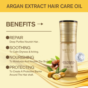 MOCHEQI Private Label Salon Argan Oil Hair Care Nourishing Repairing Anti‑Frizz Hydrating Oil For Dry & All Hair Types