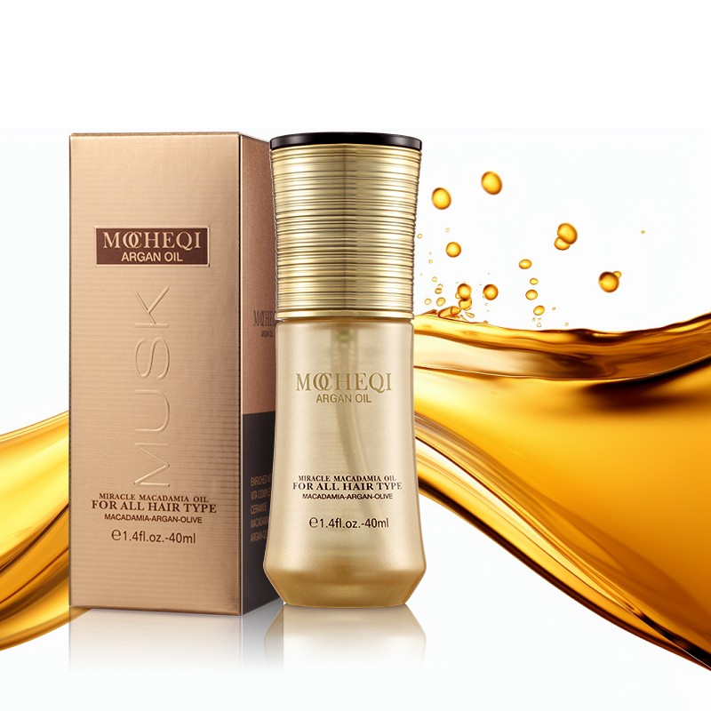 MOCHEQI Private Label Salon Argan Oil Hair Care Nourishing Repairing Anti‑Frizz Hydrating Oil For Dry & All Hair Types