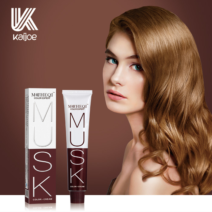 MOCHEQI Professional Hair Dye Cream Salon Use Low Ammonia Long Lasting Color 100ml Herbal Ingredients Wholesale