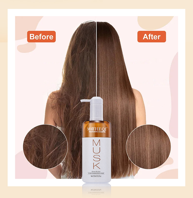 MOCHEQI Private Label Organic Argan Oil Sulfate Free Moisturizing Shampoo Nourishing Repairing Anti‑Frizz For Dry Damaged Hair 