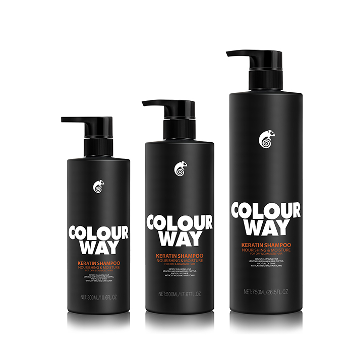 COLOURWAY Multifunctional Keratin Nourishing & Moisture Shampoo for Dry & Damaged Hair